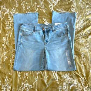 American Eagle Kick Boot Jeans 14 Short